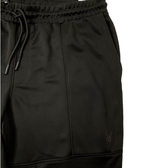 Spyder Active Pull On Jogger Pants Mens size XXL Elastic Waist Pockets Black - Picture 5 of 12